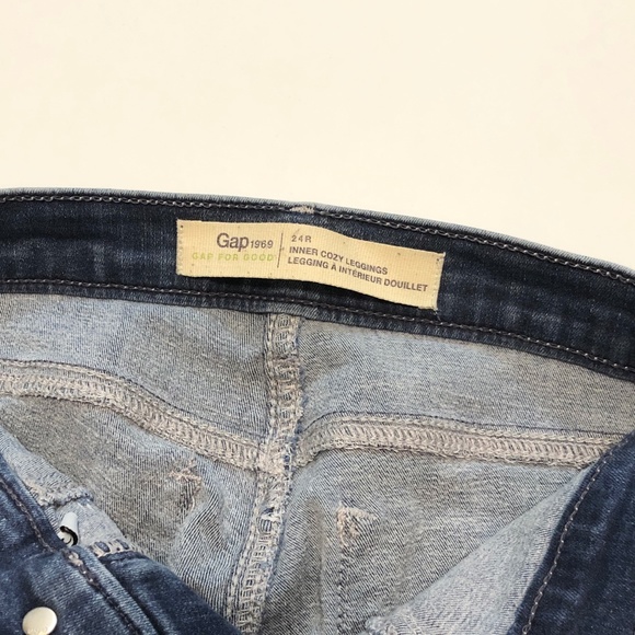 GAP MID RISE FAVORITE JEGGINGS WITH BRUSHES LINING - Picture 6 of 8